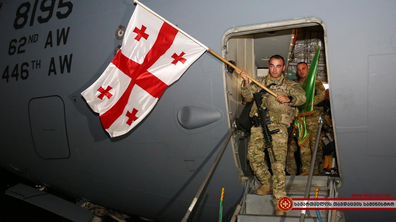 133 სამხედრო მოსამსახურე ავღანეთიდან საქართველოში დაბრუნდა