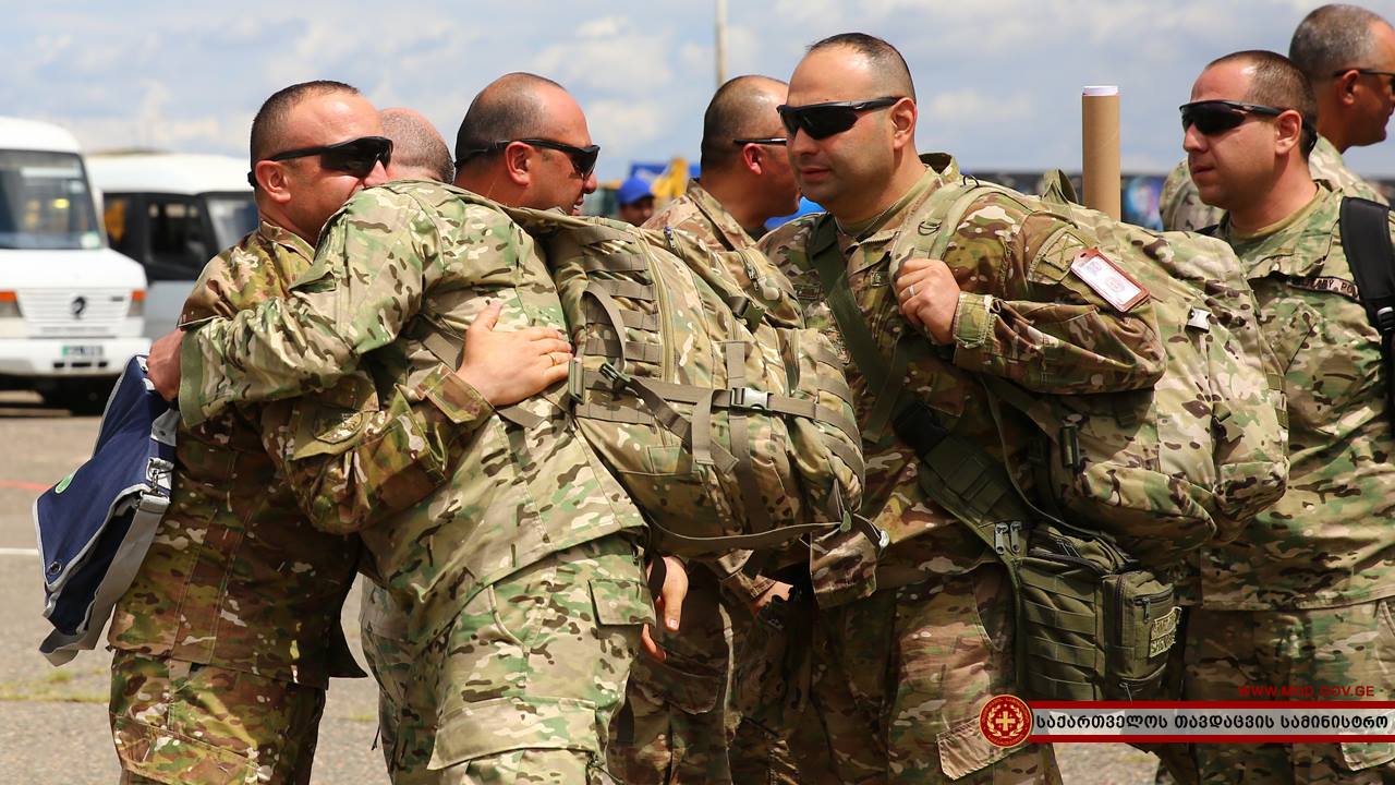 130 ჯარისკაცი ავღანეთიდან საქართველოში დაბრუნდა [ვიდეო]