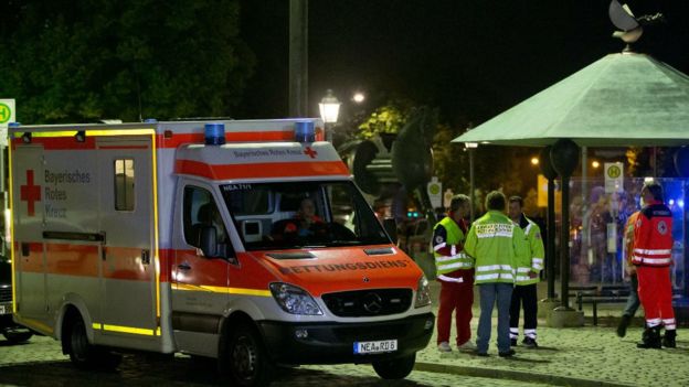 გერმანიაში სირიელმა მიგრანტმა თავი აიფეთქა, დაშავდა 12 ადამიანი