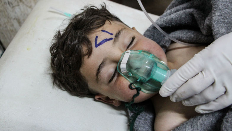“ქიმიური თავდასხმის” შედეგად სირიაში 58 ადამიანი დაიღუპა