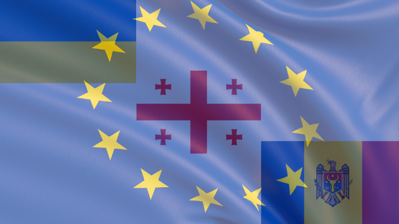 ЕК рекомендует предоставить статус кандидата в члены ЕС Украине и Молдове и признать европейскую перспективу Грузии