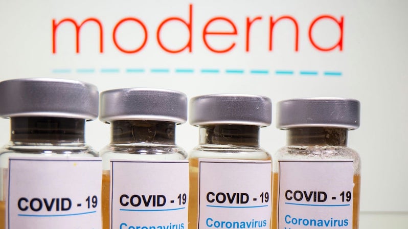 Фармкомпания Moderna: наша вакцина от ковида «эффективна на 95%»