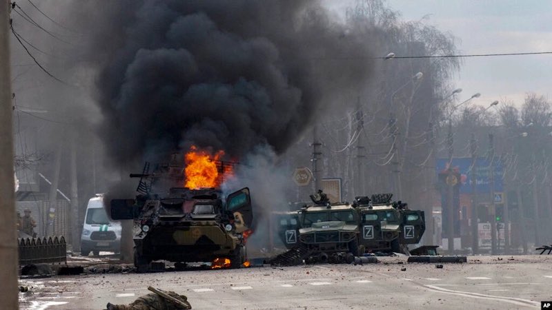 Генштаб Украины: Темпы продвижения войск РФ значительно замедлились
