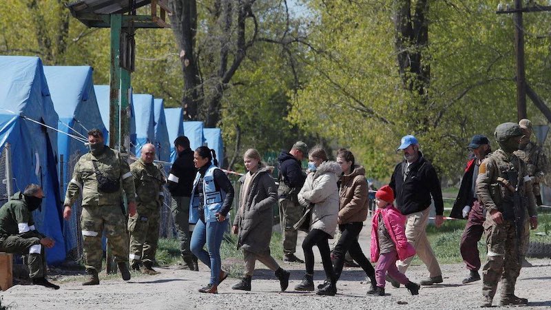 Верещук: Из «Азовстали» эвакуированы все женщины, дети и старики
