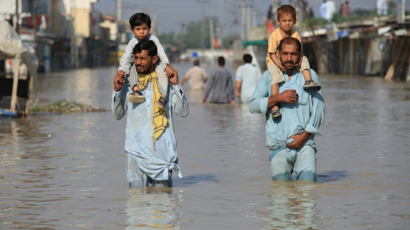 “ქვეყნის 1/3 წყლის ქვეშაა”  — დამანგრეველი წყალდიდობა პაკისტანში