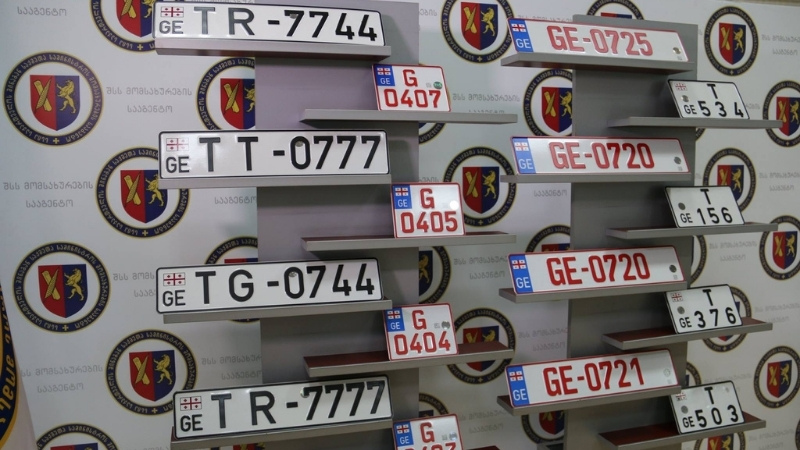 В Грузии подорожает регистрация транспортных средств и получение автомобильных номеров