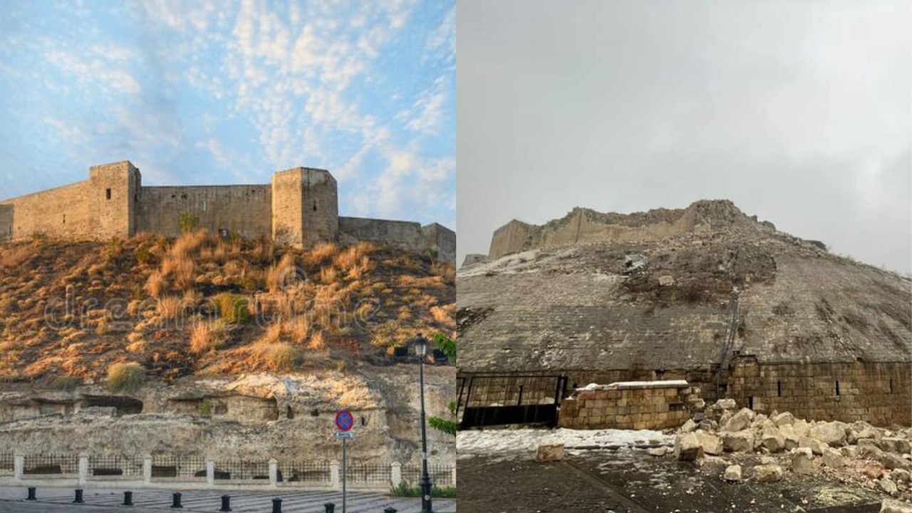 თურქეთში მიწისძვრამ II-IV საუკუნის ისტორიული ციხესიმაგრე დააზიანა