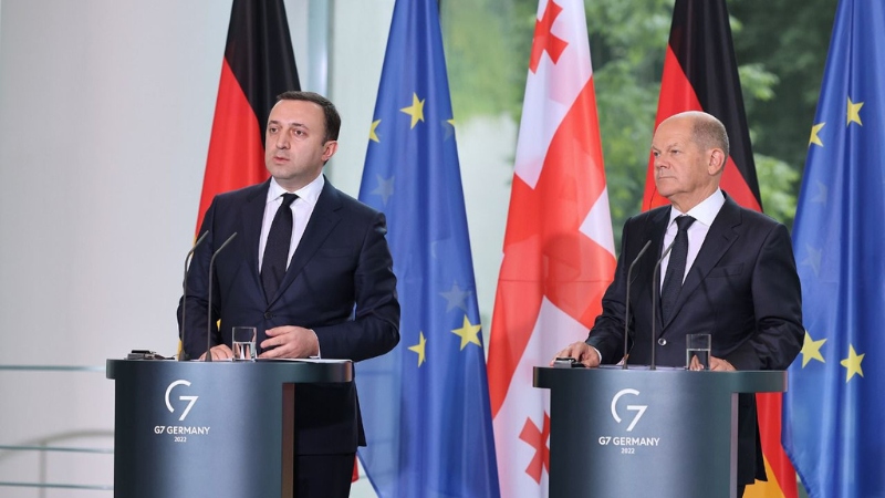 Гарибашвили и Шольц проведут встречу в Берлине