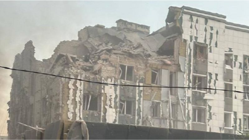 Россия нанесла ракетный удар по центру города Покровск в Донецкой области