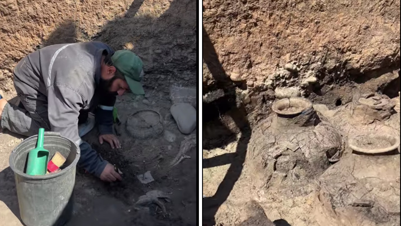 В Грузии обнаружили гробницу периода средней бронзы