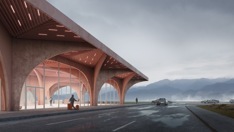 Как будет выглядеть новый аэропорт в Телави