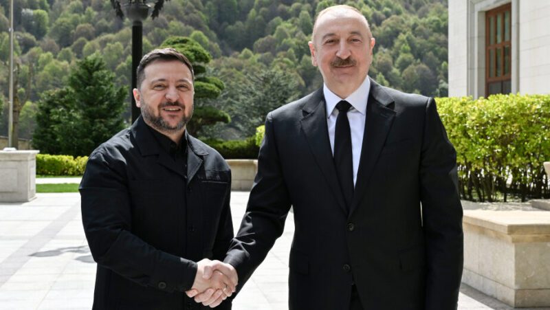 ვოლოდიმირ ზელენსკი, ილჰამ ალიევი