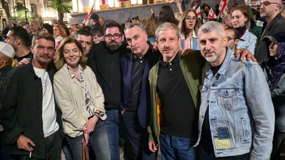 “ჩვენ აქ მოვედით, როგორც საზოგადოების რიგითი წევრები” – ვიქტორ ყიფიანი 26 მაისის აქციაზე