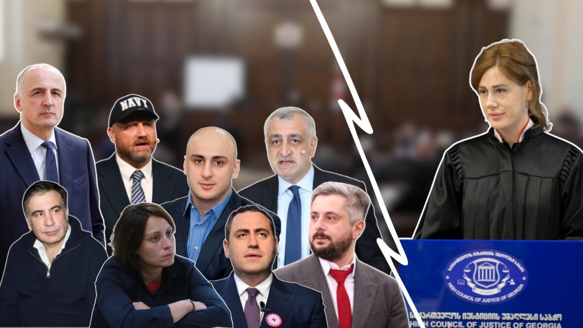 მოსამართლე მახარობლიძემ ოპოზიციონერების დევნის საქმის განხილვა დააჩქარა და სხდომები კვირაში 2-ჯერ დანიშნა