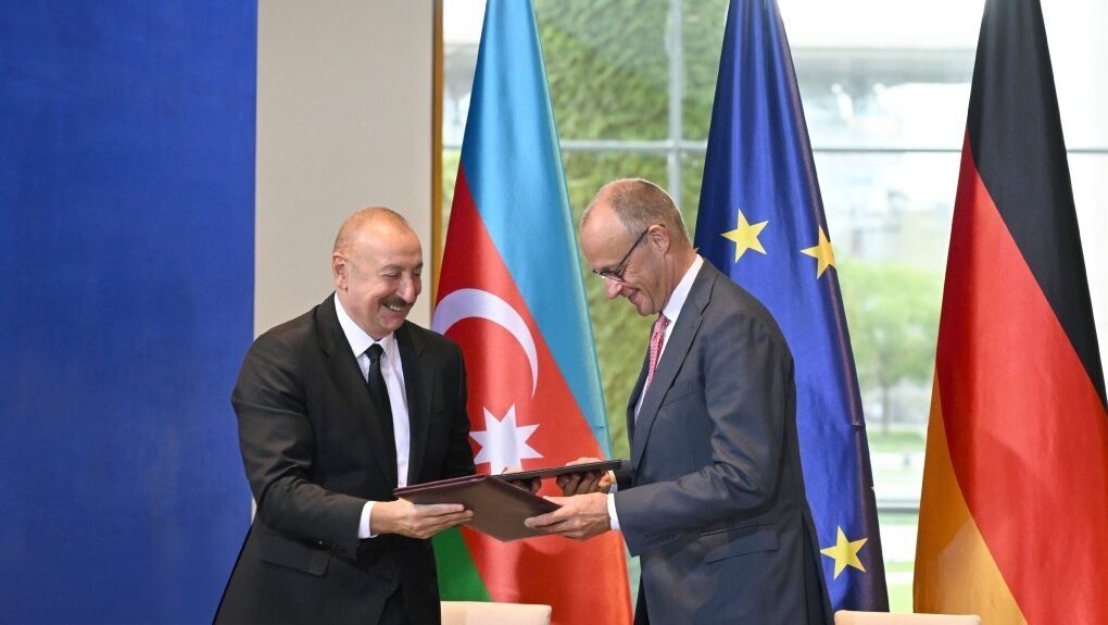 აზერბაიჯანმა და გერმანიამ სტრატეგიული პარტნიორობის შესახებ დეკლარაციას მოაწერეს ხელი
