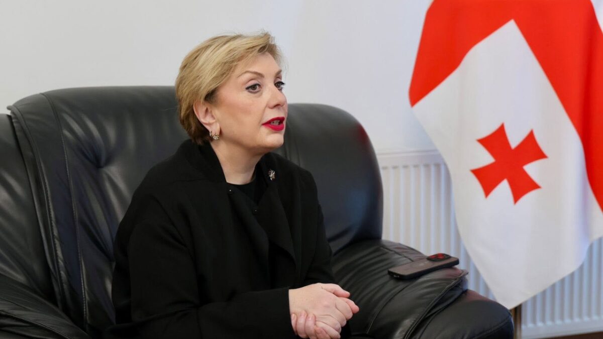 თინათინ რუხაძე კულტურის მინისტრის თანამდებობიდან გადადგა
