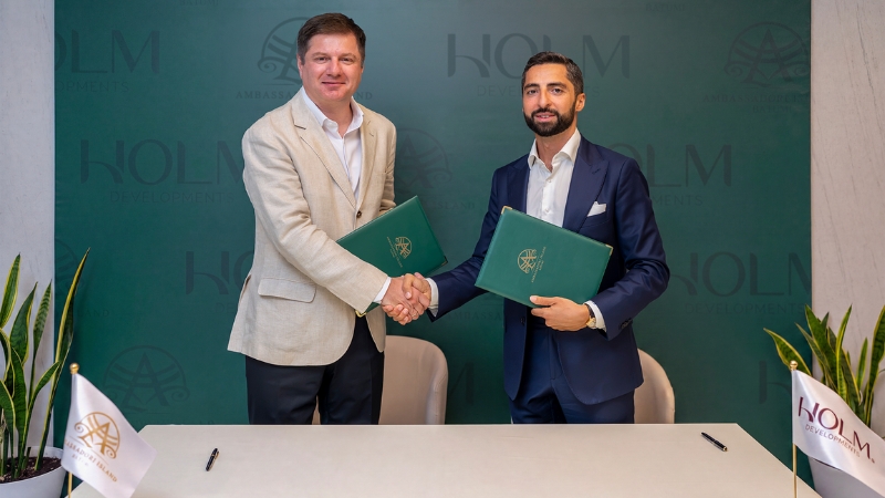„ამბასადორი აილენდ ბათუმმა“ HOLM Developments-თან საერთაშორისო საინვესტიციო-დეველოპერული შეთანხმება გააფორმა