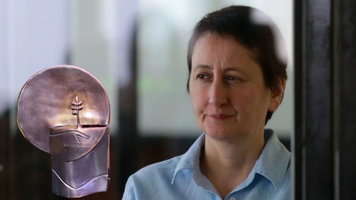პოლონეთმა მზია ამაღლობელს ლეხ ვალენსას სახელობის სოლიდარობის ჯილდო გადასცა