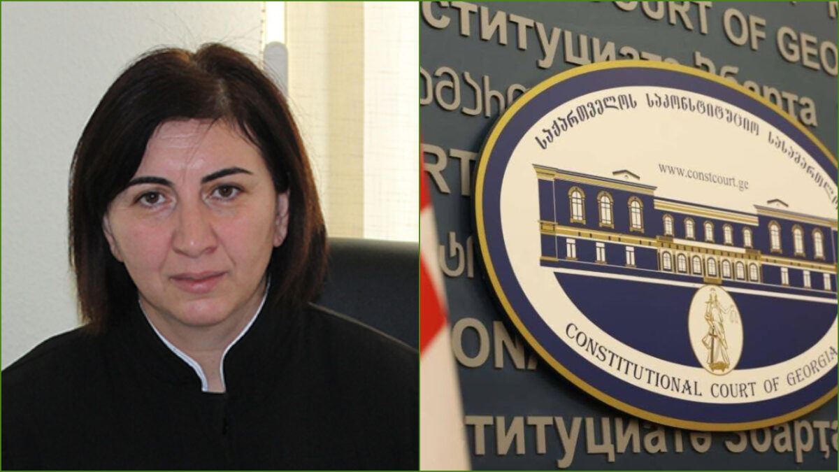 ქუთაისელმა მოსამართლემ საკონსტიტუციოში გაასაჩივრა ჩინოვნიკების შეურაცხყოფის მუხლი